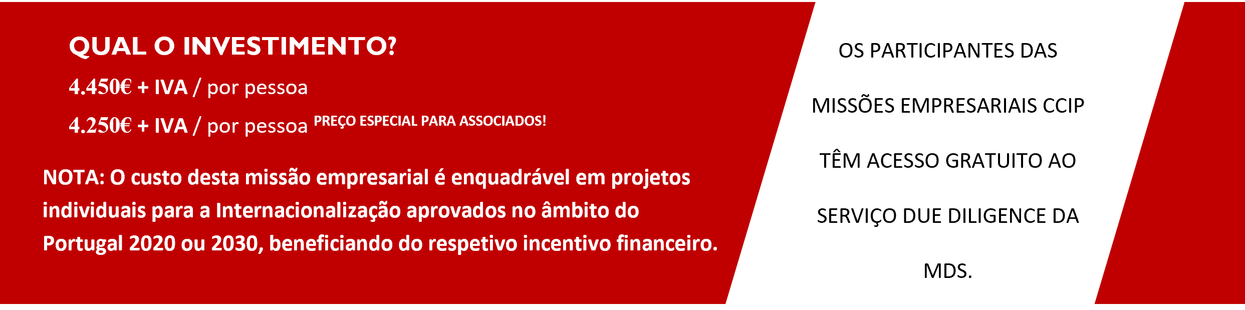 Investimento Missao Filipinas